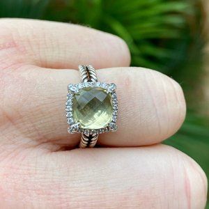 ⭐️PRICE DROP⭐️ David Yurman Chatelaine Ring Lemon